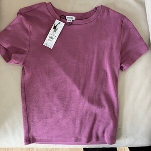 GARAGE- Stormi Tee NWT XS Nauve